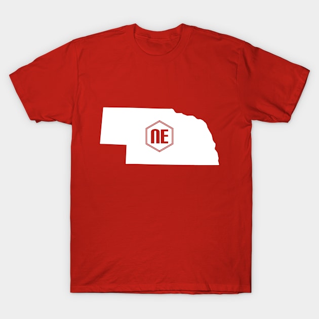 Nebraska Homer (White) T-Shirt by caknuck